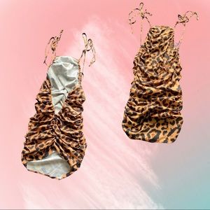 🐯 tiger print night-off dress 🐯